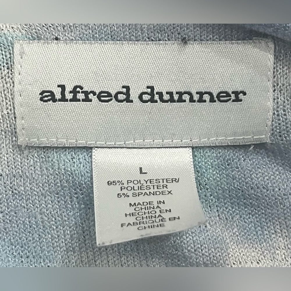 Women’s Alfred Dunner Size‎ L Asymmetrical Shirt - Picture 7 of 10